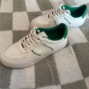Reformation White and Green Women's Sneakers